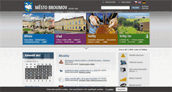 Desktop Screenshot of broumov.net